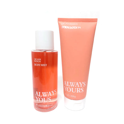DUO DEAR BODY ALWAYS YOUS (BODY LOTION 226G + FRAGANCE MIST 250ML)