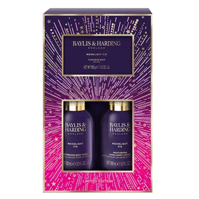 BAYLIS & HARDING Moonlight Fig Make Me Sparkle Bathing Gift Set